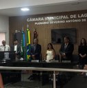 Dodó assume Presidência da Câmara Municipal de Lagoa para o ano de 2026.